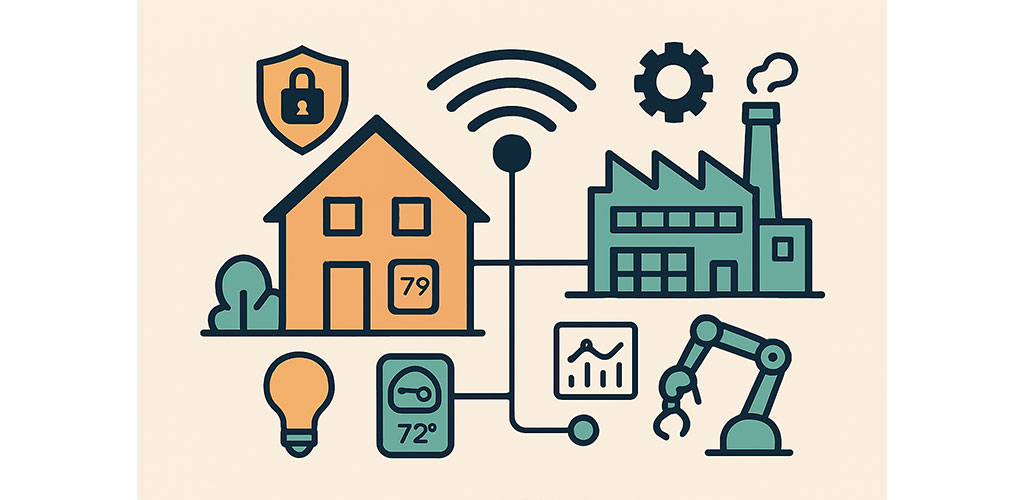 IoT-on-Home-&-Industrial-automation